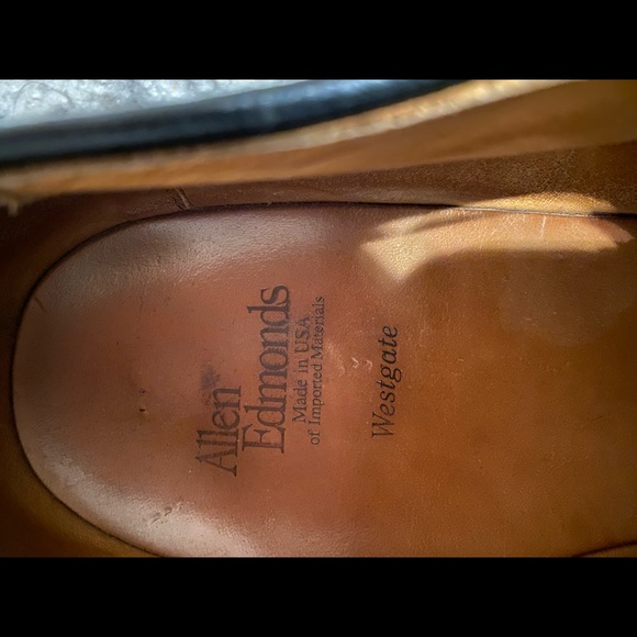 Allen Edmond size 12 E, black - Picture 5 of 6